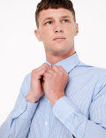 3 Pack Slim Fit Long Sleeve Shirts