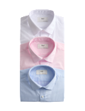 3pk Regular Fit Easy Iron Long Sleeve Shirts