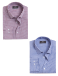 2pk Regular Fit Printed Long Sleeve Shirts