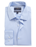 Regular Fit Pure Cotton Herringbone Shirt