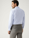 Regular Fit Pure Cotton Textured Shirt