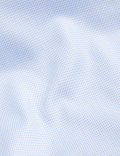 Regular Fit Pure Cotton Textured Shirt
