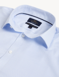Regular Fit Pure Cotton Textured Shirt