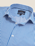 Regular Fit Pure Cotton Striped Shirt