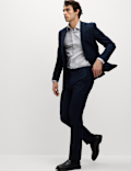 Regular Fit Luxury Pure Cotton Textured Shirt