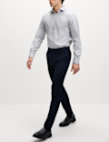 Regular Fit Luxury Pure Cotton Textured Shirt