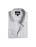 Regular Fit Luxury Pure Cotton Textured Shirt