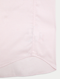 Regular Fit Luxury Pure Cotton Textured Shirt