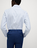 Slim Fit Luxury Pure Cotton Textured Shirt