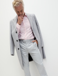Regular Fit Luxury Pure Cotton Textured Shirt