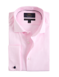 Regular Fit Luxury Cotton Double Cuff Twill Shirt