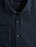 Regular Fit Luxury Cotton Double Cuff Twill Shirt