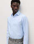Regular Fit Luxury Cotton Twill Shirt