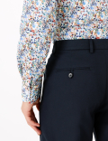 Tailored Fit Pure Cotton Printed Shirt
