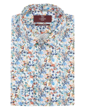 Tailored Fit Pure Cotton Printed Shirt