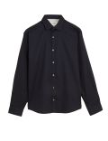 Regular Fit Easy Iron Textured Pure Cotton Shirt