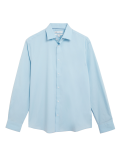 Regular Fit Easy Iron Cotton Rich Shirt