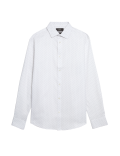 Regular Fit Non Iron Pure Cotton Floral Print Shirt