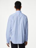 Regular Fit Non Iron Pure Cotton Check Shirt