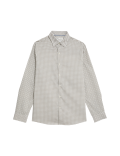Regular Fit Easy Iron Pure Cotton Shirt