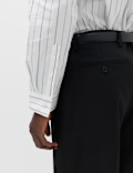 Regular Fit Pure Cotton Striped Shirt