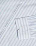 Regular Fit Pure Cotton Striped Shirt