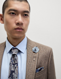 4pc Regular Fit Easy Iron Shirt and Tie Set