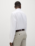 4pc Regular Fit Easy Iron Shirt and Tie Set