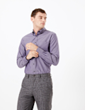 Tailored Fit Pure Cotton Oxford Shirt