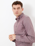Tailored Fit Pure Cotton Oxford Shirt