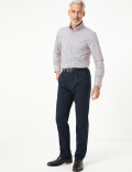 Tailored Fit Easy Iron Pure Cotton Shirt