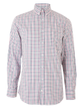 Tailored Fit Easy Iron Pure Cotton Shirt