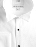 Regular Fit Luxury Cotton Double Cuff Dress Shirt