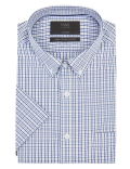 Tailored Fit Short Sleeve Oxford Shirt
