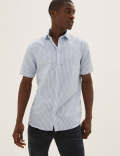 SS Highlight Stripe Non Iron