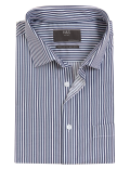 Regular Fit Pure Cotton Striped Short Sleeve Shirt