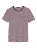 Premium Cotton Striped T-Shirt Vest