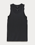 2 Pack Modal Rich 360 Flex Sleeveless Vest