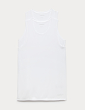 2 Pack Modal Rich 360 Flex Sleeveless Vest