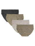 4pk Pure Cotton Cool & Fresh™ Slips