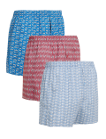 3pk Pure Cotton StayNew™ Woven Boxers