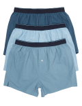 3pk Pure Cotton Woven Boxers