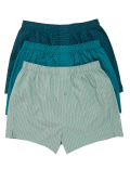 3pk Pure Cotton Diamond Woven Boxers
