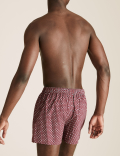 3pk Pure Cotton StayNew™ Woven Boxers
