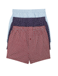 3pk Pure Cotton StayNew™ Woven Boxers