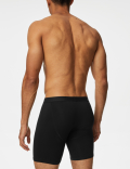 3pk Longer Length Cotton Cool & Fresh™ Trunks