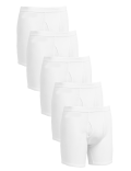 3 Pack Longer Length Cotton Cool & Fresh&trade; Trunks