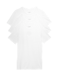 3 Pack Cotton Rich Cool & Fresh&trade; Vests