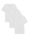 3pk Cool & Fresh™ V-Neck T-Shirt Vests