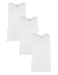 3pk Sleeveless Vests